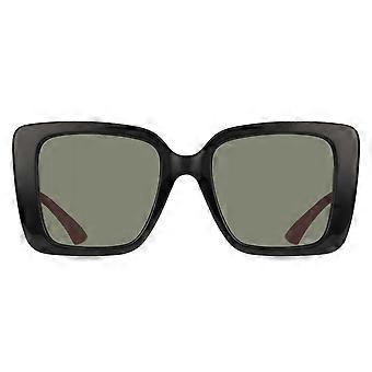 Gucci GG1861S 001 Full Rim Black Women Square Sunglasses UV3 Original