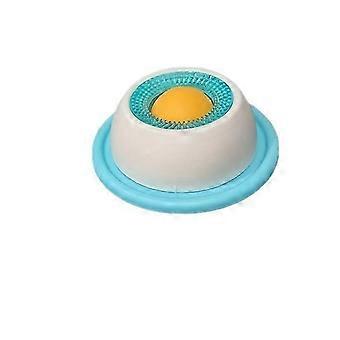 Dog Crate Accessory Licking Toy, Slow Feeder Treat Dispenser for Puppy Training & Enrichment (Blue) Edition 0428