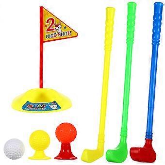 Kinder-Golfset für spielerisches Lernen, 3-teiliges Minigolfset für Kinder im Freien