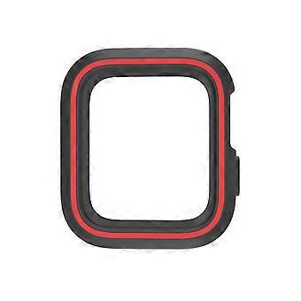 Funda protectora de silicona para reloj, color negro.