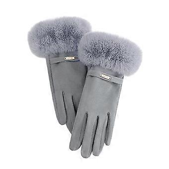 Winter Women Keep Warm Plus Velvet Thicken Warmth and Windproof M2W5