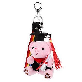 Pluszowy brelok Doctor Bear Wypchany wisiorek z niedźwiedziem Piękny niedźwiedź Lalka Brelok Cartoon Wisiorek