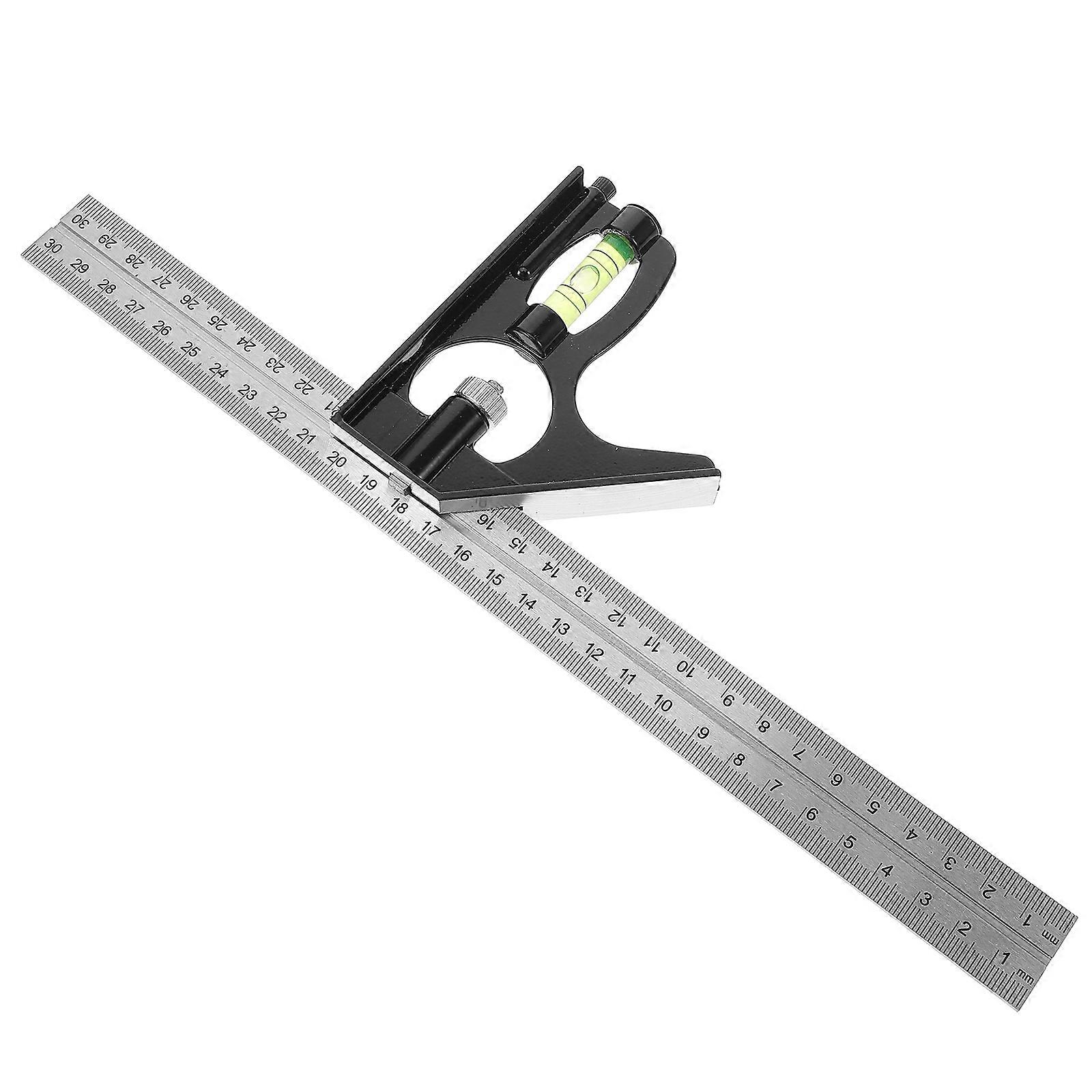 Multi-functional Combination Ruler Angle Gauge Versatile Scale Measuring Tool