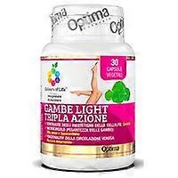 Triple action light legs 30 vegetable capsules