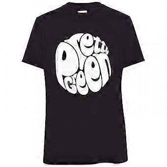 Pretty Green Mens Large Logo Crew Neck T-Shirt