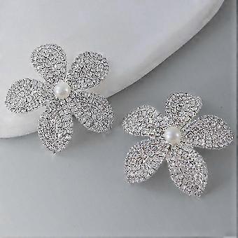 Fashion rhinestone chest stickers chest ornaments nightclub party sexy claw chain petal ni