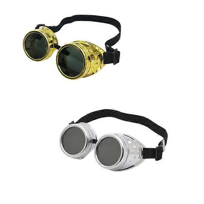 Glasses (gold, silver)