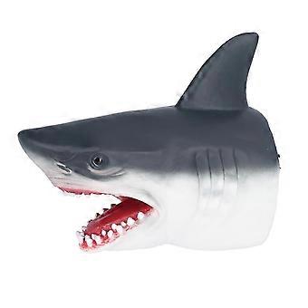 Shark Hand Puppet Realistyczna miękka gumowa narracja Odgrywanie ról Rękawica z głową rekina Zabawka dla dzieci