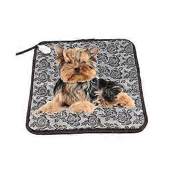 Pet Heating Pad Heating Mat Waterproof Electric Blanket Chewing Resistant Steel Cable For Cats And Dogs, Cat Blanket