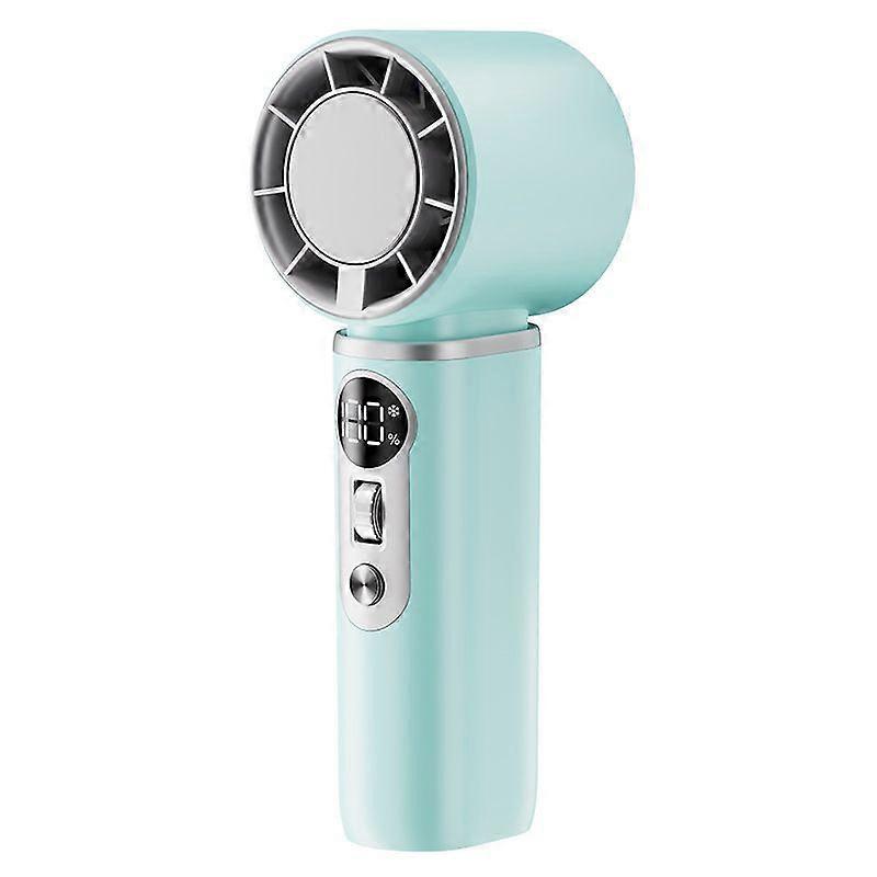 Turbo Handheld Cooling Fan USB Rechargeable Digital