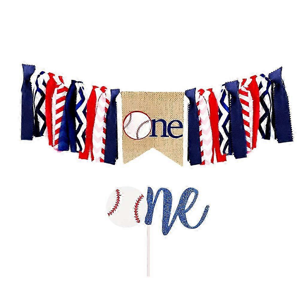 Baseball Theme Birthday Decoration Kit compatible with Party 3Pcs Set