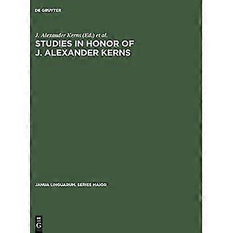 Studies ter ere van J. Alexander Kerns