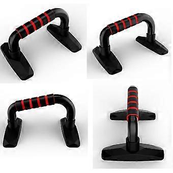 1 Pair H Shape Fitness Household Push-up Stands Bars for Gym Body Building Muscle Exercises Abdomen Chest Push Ups Hand Grip Trainer Tool