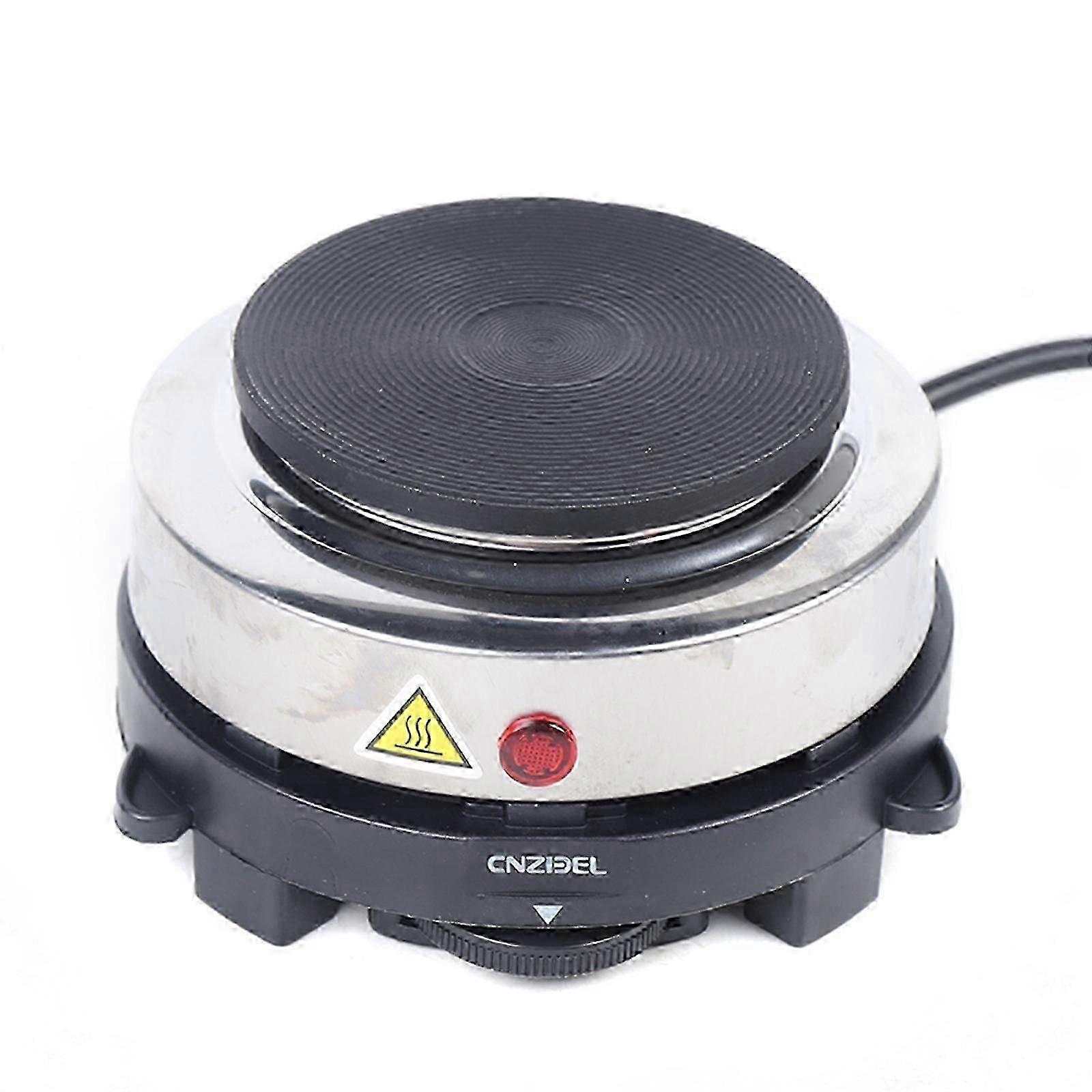 500W Round Electric Portable Mini Stove 6 Temperatures Adjustable Multi-Function Electric Hot Plate