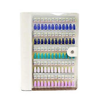 Premium Quality Nail art storage box white (240 colors) with magne Premium Quality L