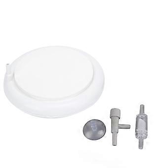 Aquarium NM Air Bubble Stone Plate Disk Aquarium Hydrokulturpumpe Mute Airstone Diffusor ohne Luftleitung