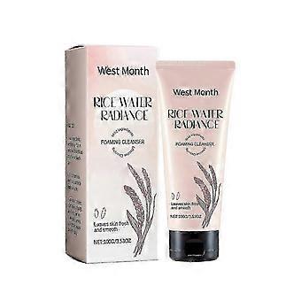 West&Month Rice Essence Cleanser – Tiefenreinigendes, feuchtigkeitsspendendes und erfrischendes Gesichtswaschgel