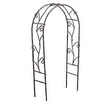 Miniature Wedding Arch Dollhouse for Decoration Elegant Black Iron Accessory