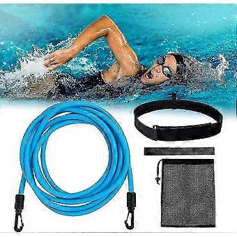 2026 League Training swim belt for pools - elastic 3m/4m resistance leash-Good