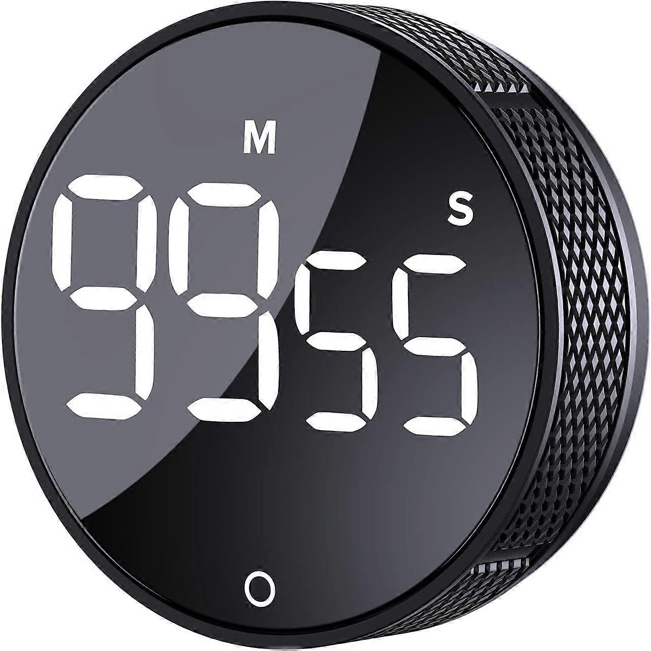 Digital Kitchen Timer, Visual Timer Large LED Display Magnetic Timer for Classroom Cooking Fitness Baking Learning Teaching