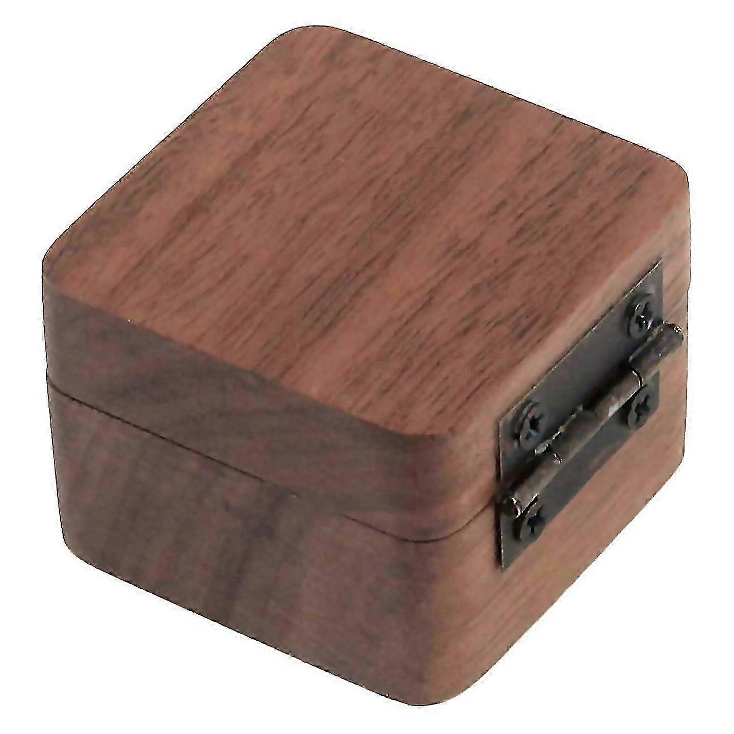 Multi-functional Sturdy Compatible with Guitar Pick Box Walnut Guitar Pick Storage Case Bracket Organizer