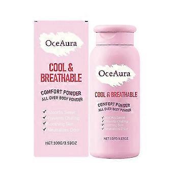 Cool And Breathable Comfort Powder Dry Non Sticky All Over Body Powder_w