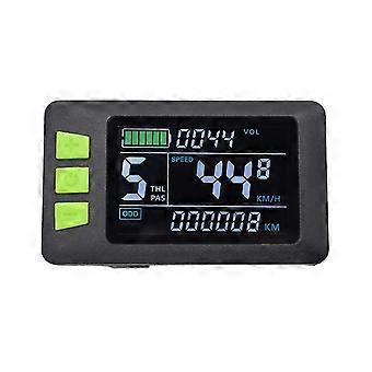 P3C 5PIN Elektrofahrrad LCD Display Meter E Scooter LCD Panel mit USB UART für Mountain Electric Bik