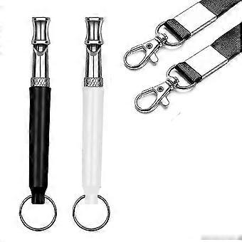 pet 2 Pack Dog Whistle, Dog Whistle to Stop Barking Neighbors Dog, Adjustable Ultrasonic Silent Dog_JJ