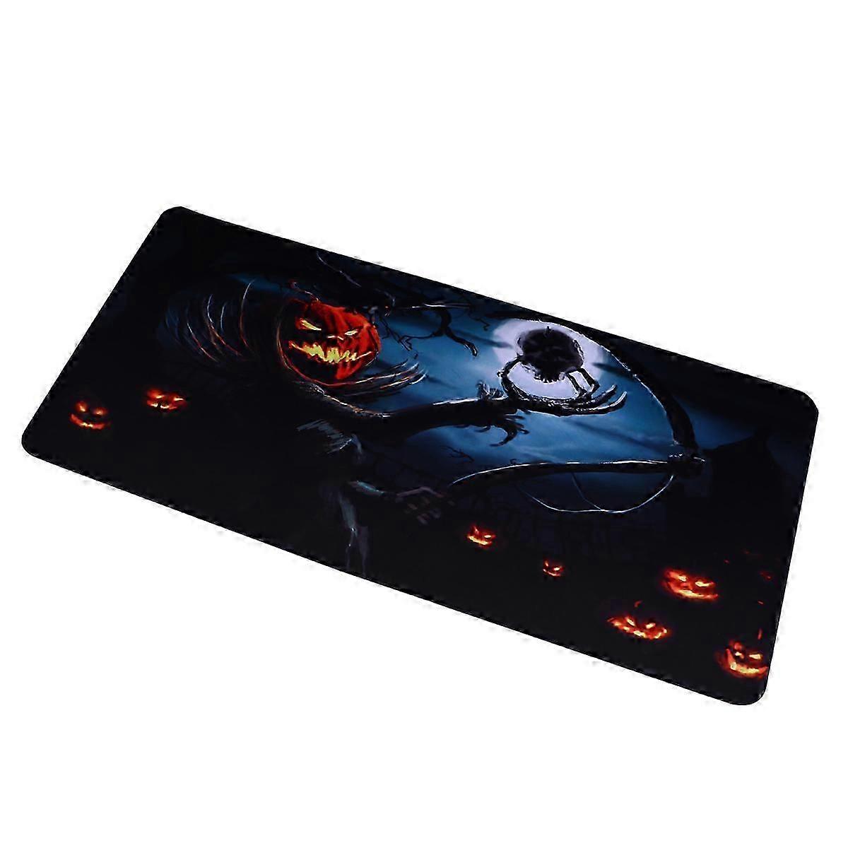 Gaming Mouse Pad Skull Pattern Halloween Decor Mouse Mat