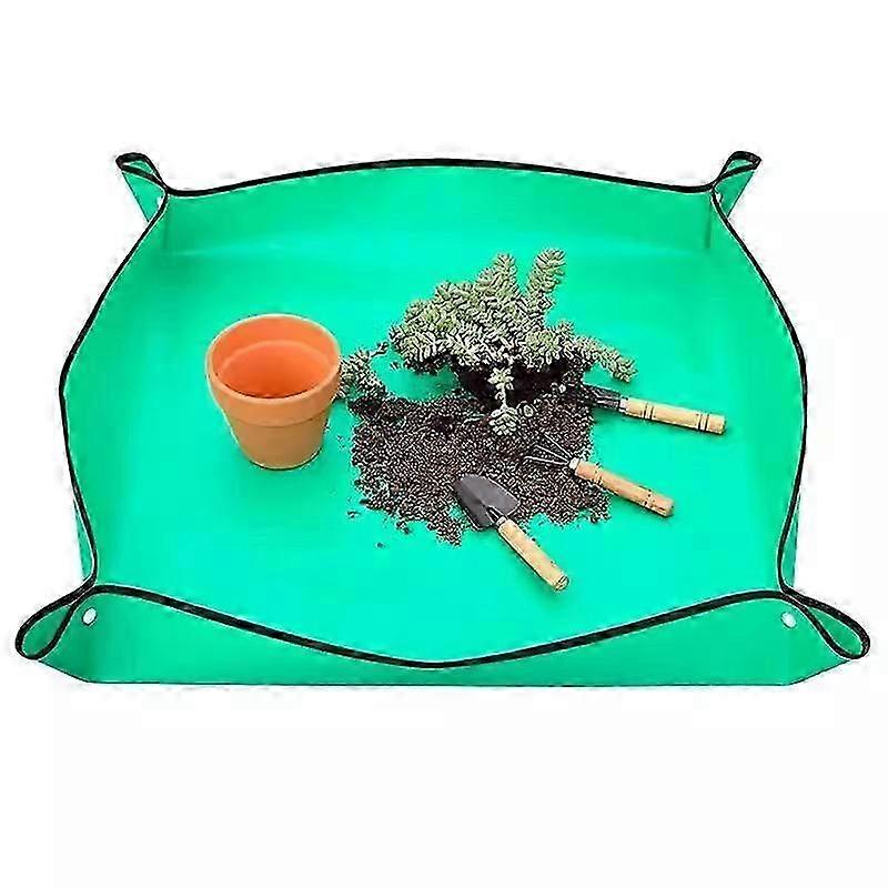 Foldable Repotting Pad with Edges