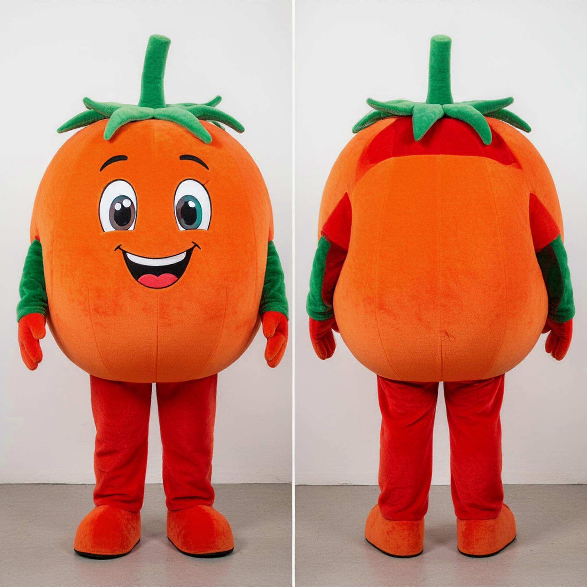 MASTICOT Crimson Round Tomato Mascot