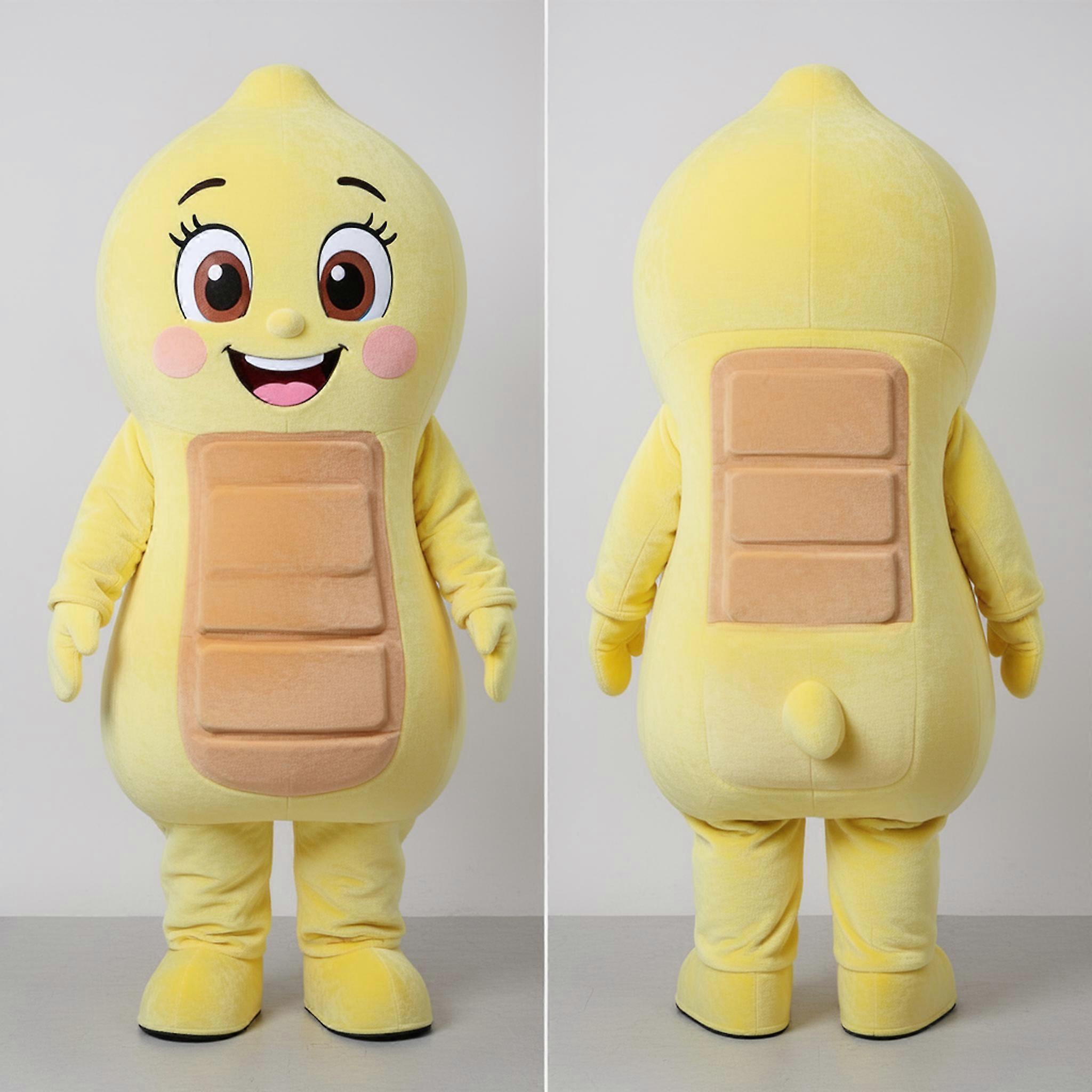 MASTICOT Lemon Yellow Cheerful Chocolates Mascot
