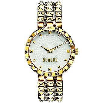 Versus Gables Quartz Analog Woman Watch with SOD040014 Stainless Steel Bracelet