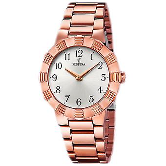 Festina Mademoiselle Quartz Analog Women's Watch with Stainless Steel Bracelet F16733/3