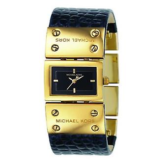 Mkors dress leather reloj para Mujer Analógico de Cuarzo con brazalete de Piel de vaca MK2146