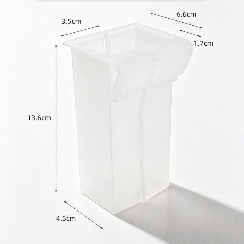 Refrigerator Side Door Split Storage Box, Kitchen Side Interior Storage, Inner Side Shelf, Storage Box, Kitchen Organizer