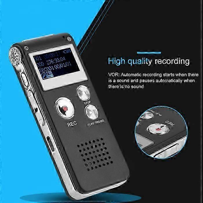 Discreet 8GB Voice Pen Auto Record