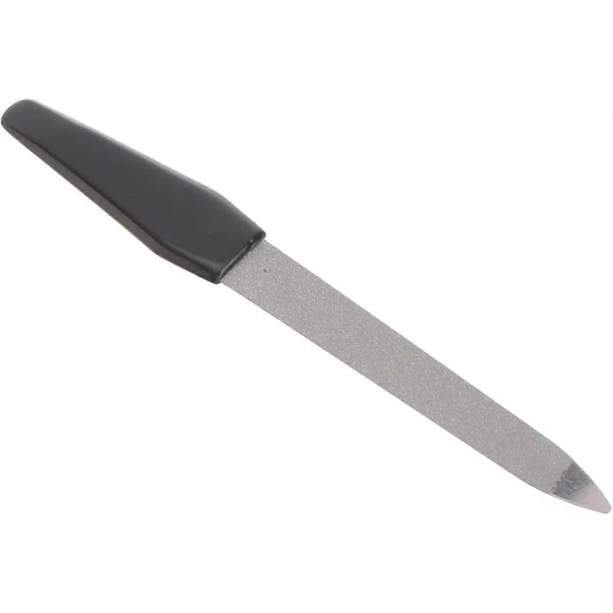 File Buffer with Plastic Handle Stainless Steel Double Side