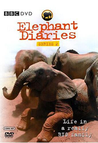 Elephant Diaries Series 2 DVD (2009) Michaela Strachan cert E 2 discs - Region 2