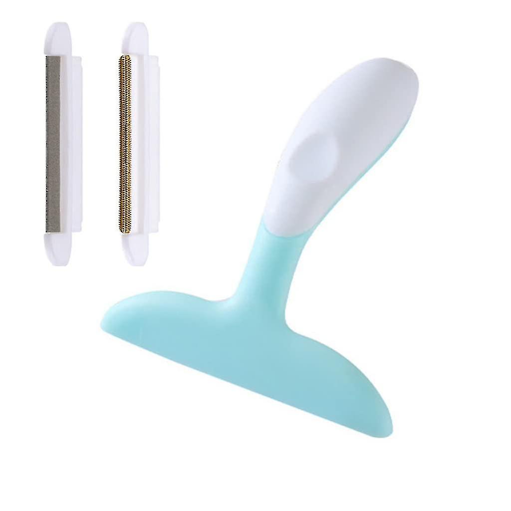 Portable Mini Lint Remover, Plush Razor For Wool Coat Carpet (color: Blue) (1pcs)