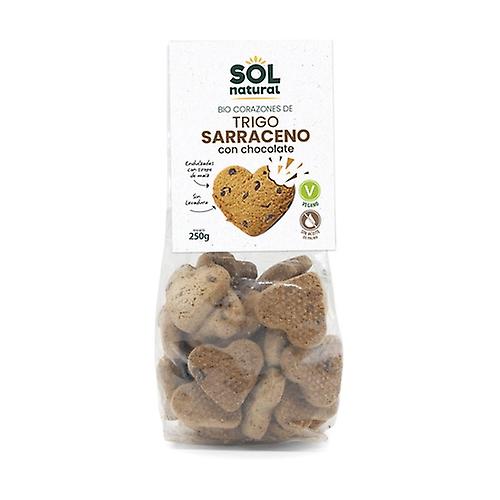 Buckwheat heart chocolate chip cookies 250 g
