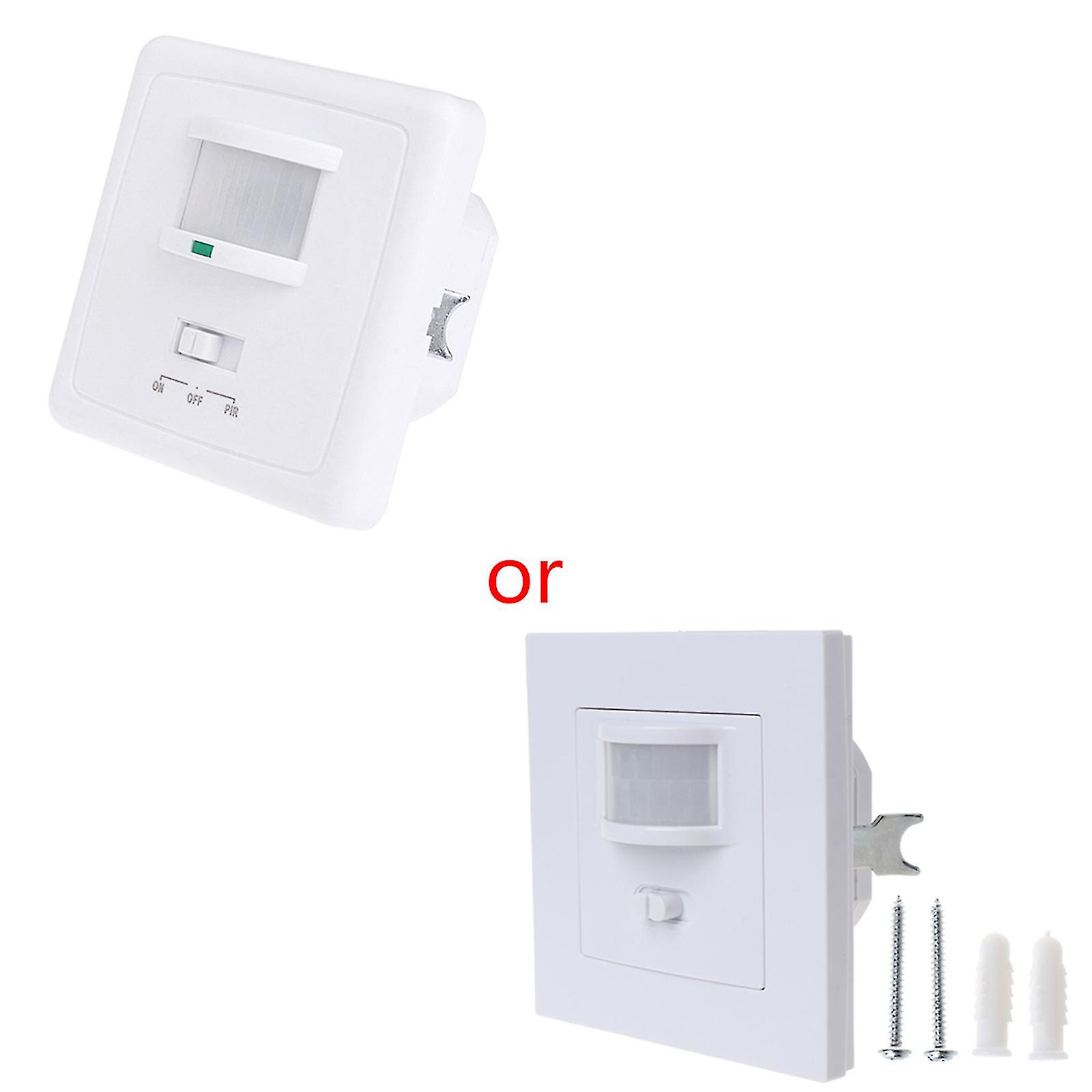 220-240v Led Motion Sensor Switch Pir Infrared Motion Activated Wall Switch