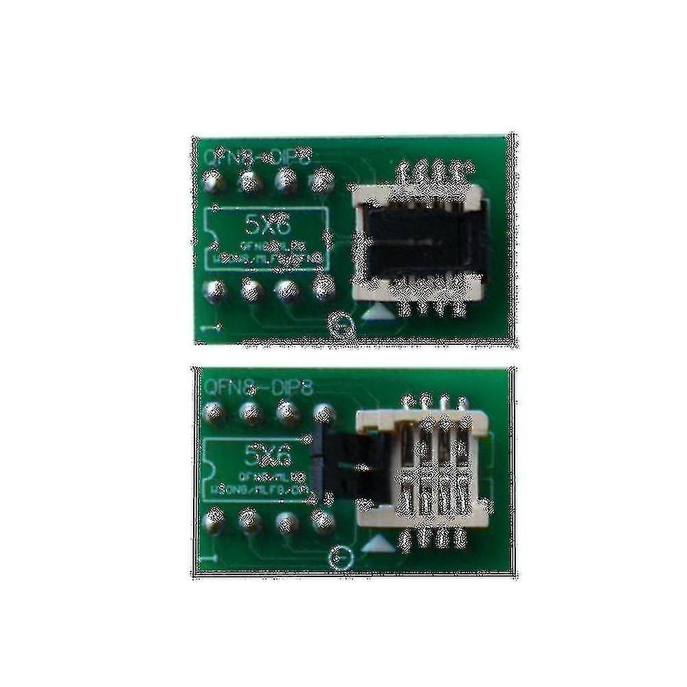 Qfn8/wson8/mlf8/mlp8/dfn8 To Dip8 For Ch341a Tl866ii Plus Rt809h/f T48 T56 Ezp2023 Programmer, 6x5m