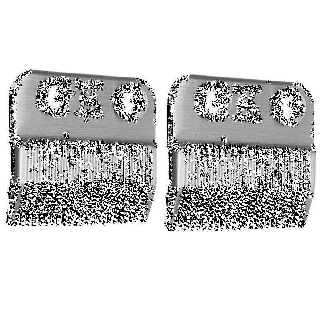 2x Replace Cutter Head Metal Bottom Clipper Blade For Electric Shaver-silver