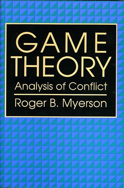 Game Theory by Roger B. Myerson Paperback Book