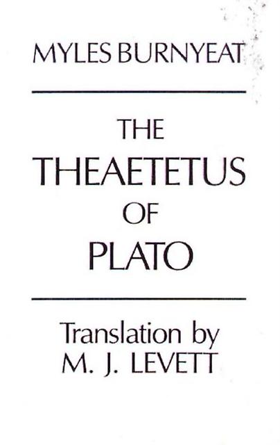 Theaetetus van Plato - Hackett Classics - Plato - Westerse filosofie: Oudheid tot ca. 500 - Hackett Publishing Co, Inc - Paperback