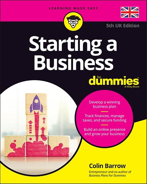 Starting A Business For Dummies  Uk by Colin Cranfield School of Management Barrow Paperback