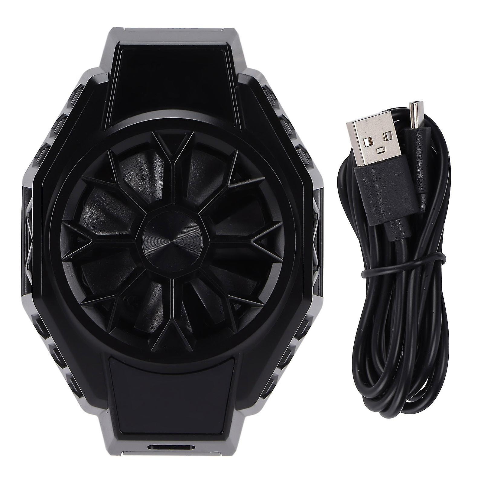 X9 مبرد الهاتف المحمول نوع C مروحة تبريد أشباه الموصلات للهاتف الألعاب للهواتف المحمولة بعرض 2.7 3.5 بوصة