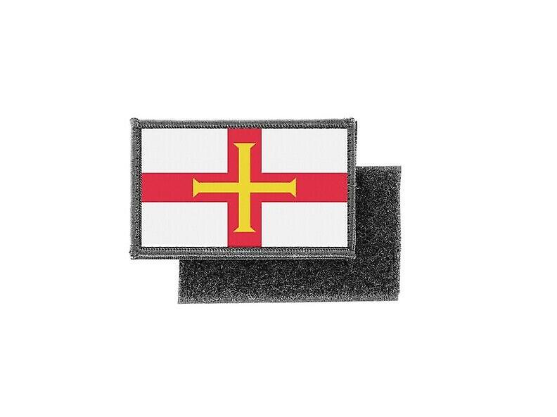 Patch ecusson prints guernsey flag badge