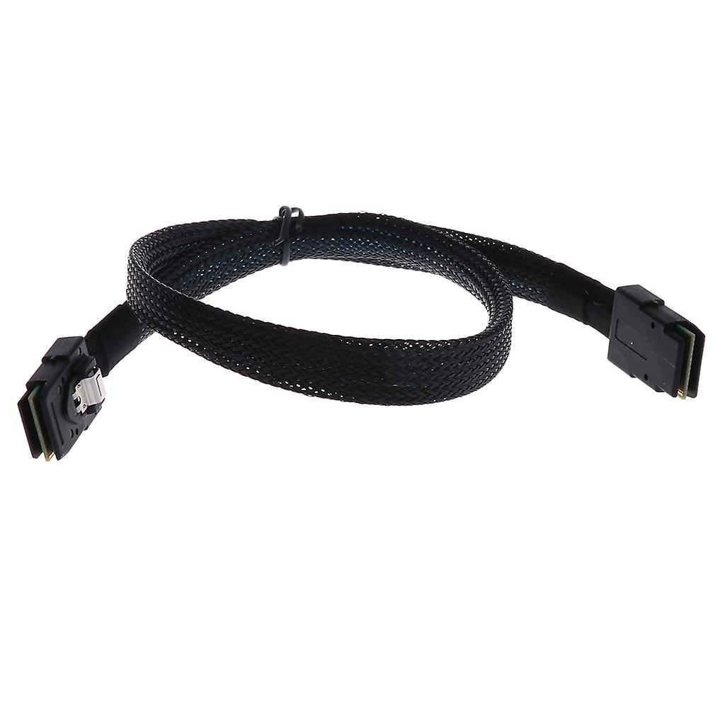 Sisäinen Mini SAS SFF 8087 - SFF 8087 36-nastainen kaapelijohto uros-uros 0,5M